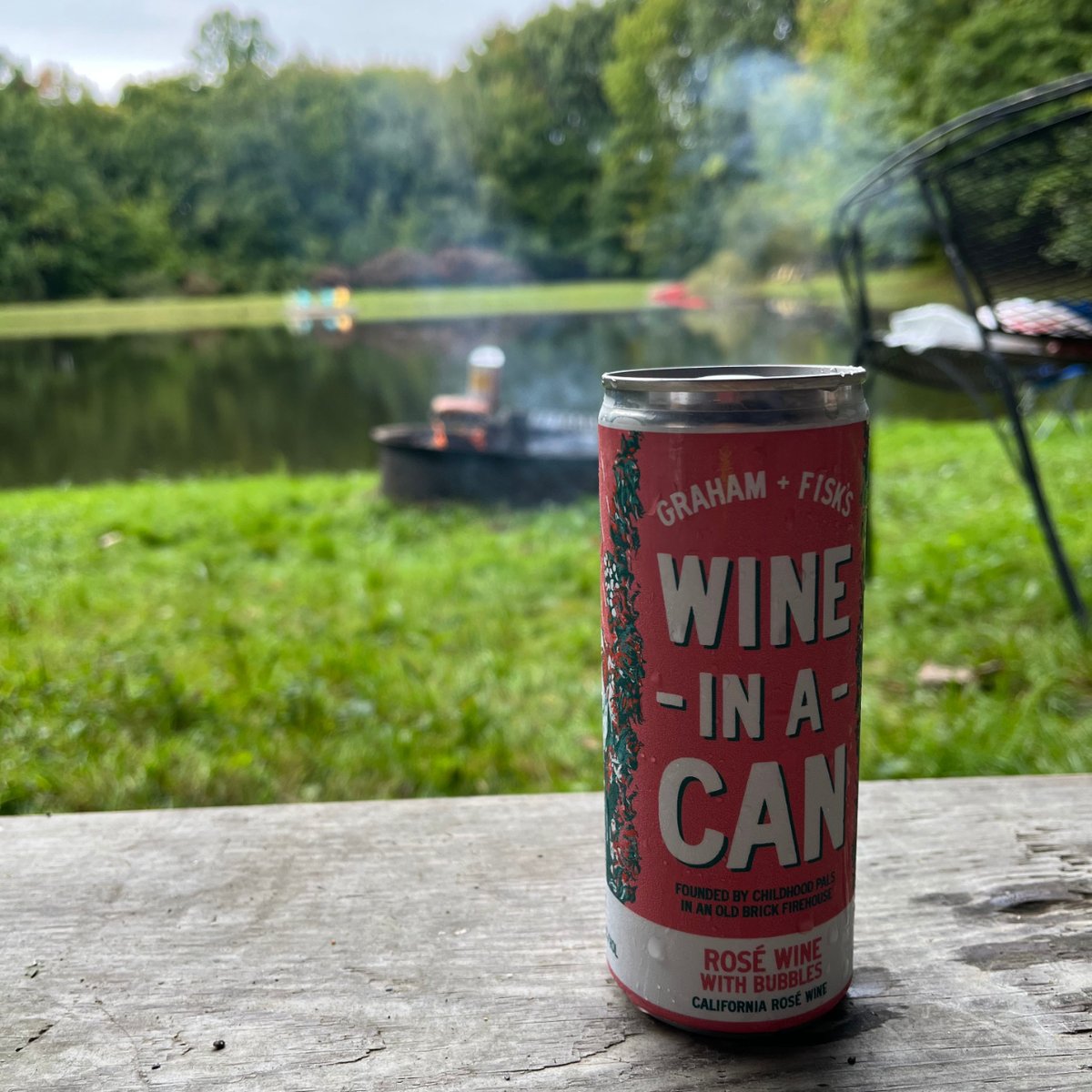 GrahamandFisk's tweet photo. Camping essentials: hot dogs, s'mores supplies, canned wine✔️🏕️👌
.
.
.
#winelover #instawine #winestagram #winelife #sparklingwine #wine #grahamandfisk #grahamandfiskwine #GrahamandFisk #cannedwine #wineinacan #wineinfluencer #wine #rosewine #roseallday #camping #camplife https://t.co/PL0NyJpnw5