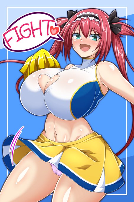 クイーンズブレイドのアイリのチアガールコスと
ノーパンチアガールコスです 