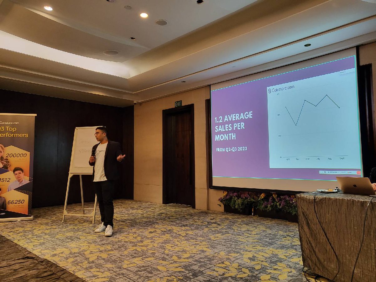 CoinstoreExc's tweet photo. How does Team Malaysia get their numbers?
"It's the glasses" - Terrence π
#Coinstore #ChooseCoinstore #BDConference #Cryptocurrency #Blockchain https://t.co/GIINmgmz6X