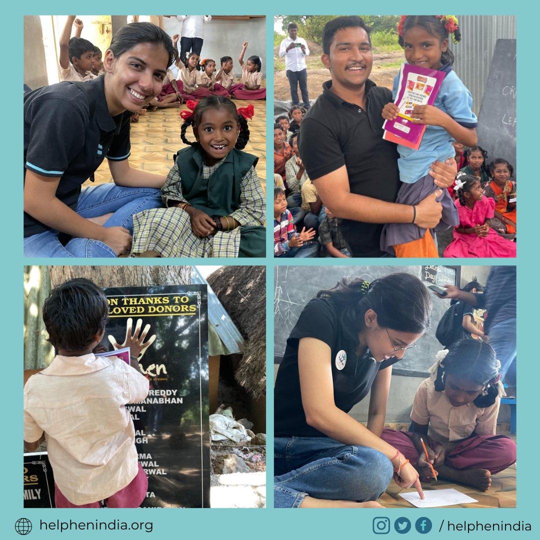 HelphenIndia's tweet photo. On 24th September,members of #HelphenIndia visited Marudhavalli Medu and Seb's School. We conducted a series of #distributions and fun events that helped us connect with the #children. We would like to thank #UnitedWayBengaluru for helping us acquire the resources. https://t.co/nVuYNK32q9