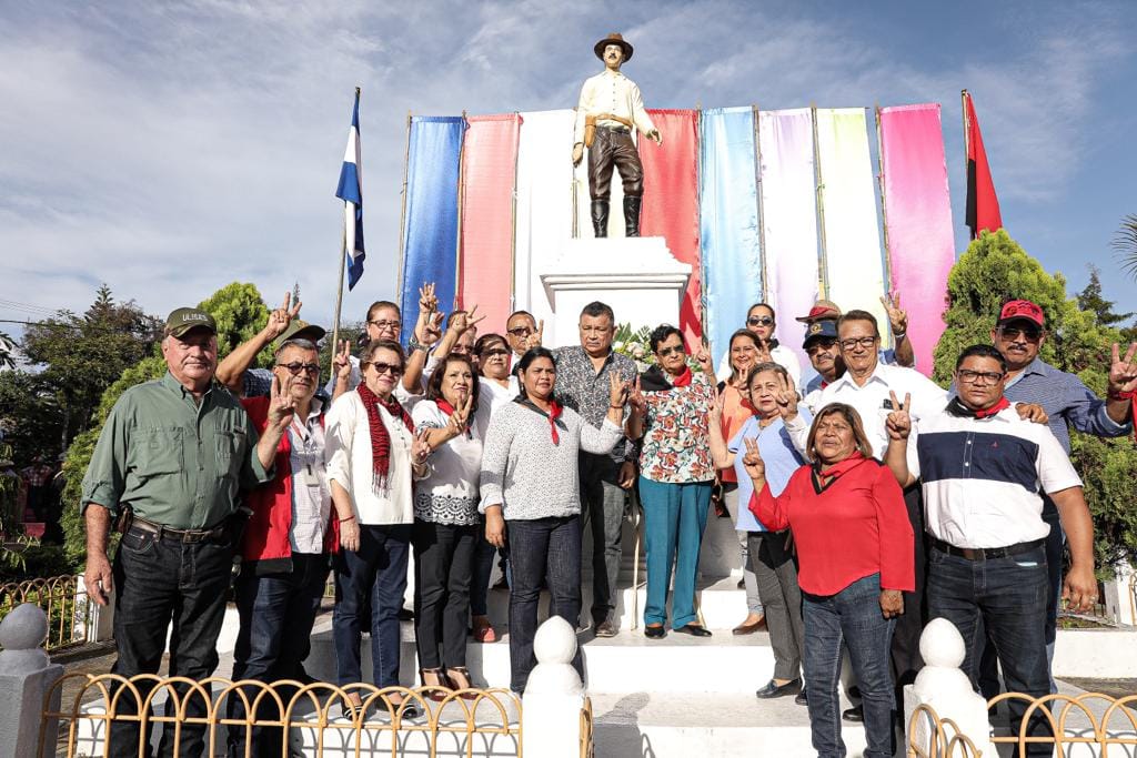 Homenaje en la Concordia al Gral. Benjamín Zeledón. Asistieron una representación de la Asamblea Nacional , Alcaldes y el Canciller de la Rep. Se destacó del Gral. Zeledón su heroísmo y antiimperialismo.