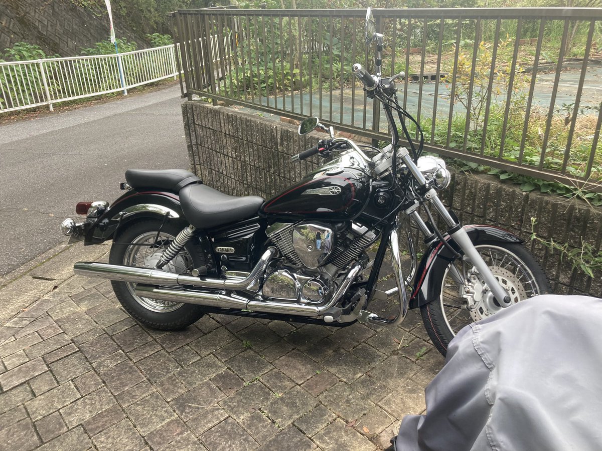 _ve1xx's tweet photo. ドラッグスター250納車しました🥷
バイク乗りの皆さん仲良くしてください🙌
#バイク乗りと繋がりたい https://t.co/7BZdMwPAXF