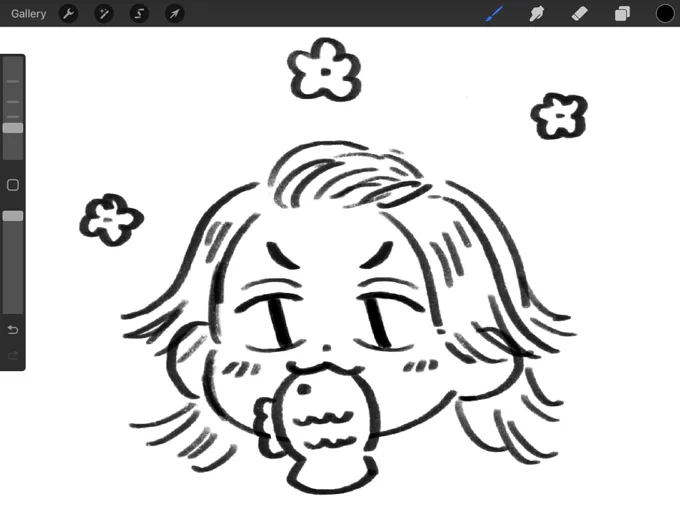 HE IS EATING TAIYAKI https://t.co/F3sUQ7geiT 