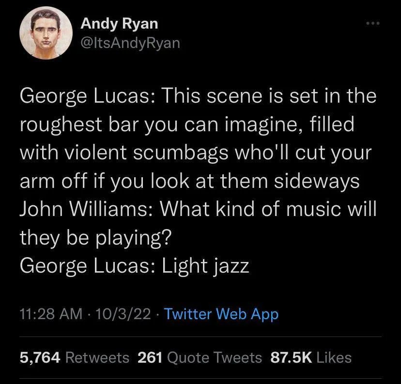 LucasSWGirl's tweet photo. The dichotomy made it an even better scene. https://t.co/ZchkitqjQb