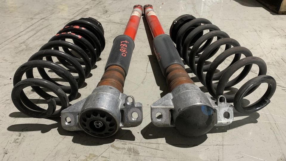 propelauto's tweet photo. A rear pair KONI ACTIVE suspension from Audi A4
Selling it now with springs 
any takers ?

#audi #A4 #PropelAuto #Singapore #AudiA4 #Spring #Suspension #KoniActive #Sales #Carparts #Genuine #Original #Autoparts #SpareParts #Selling #SocialMedia #DigitalMarketing #marketing #Now https://t.co/WRgRLlamLF