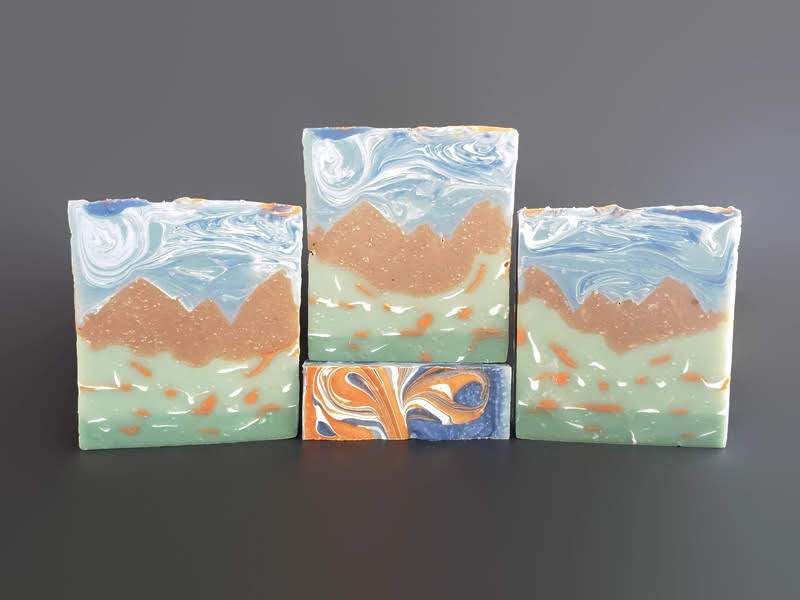 Gorgeous landscape soaps! 😍
