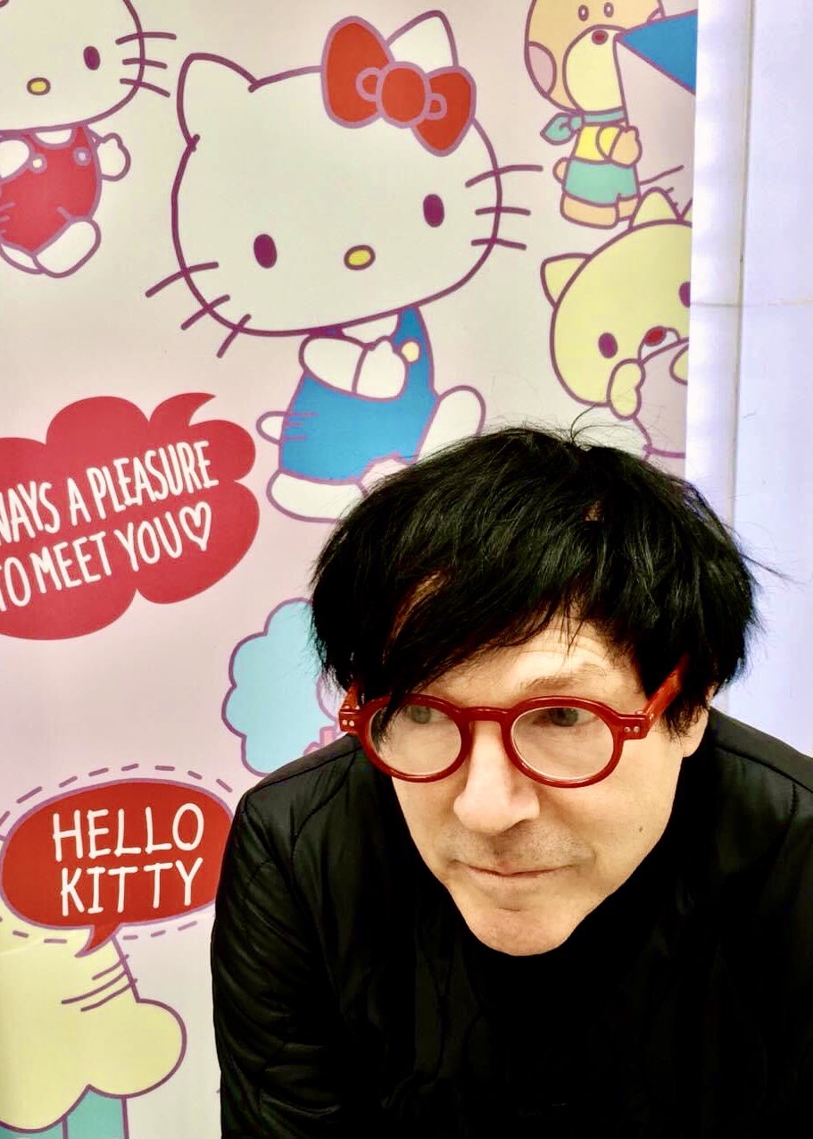 Happy birthday to Mr. Russell Craig Mael!!  The Wedding of Hello Kitty to Russell Mael  