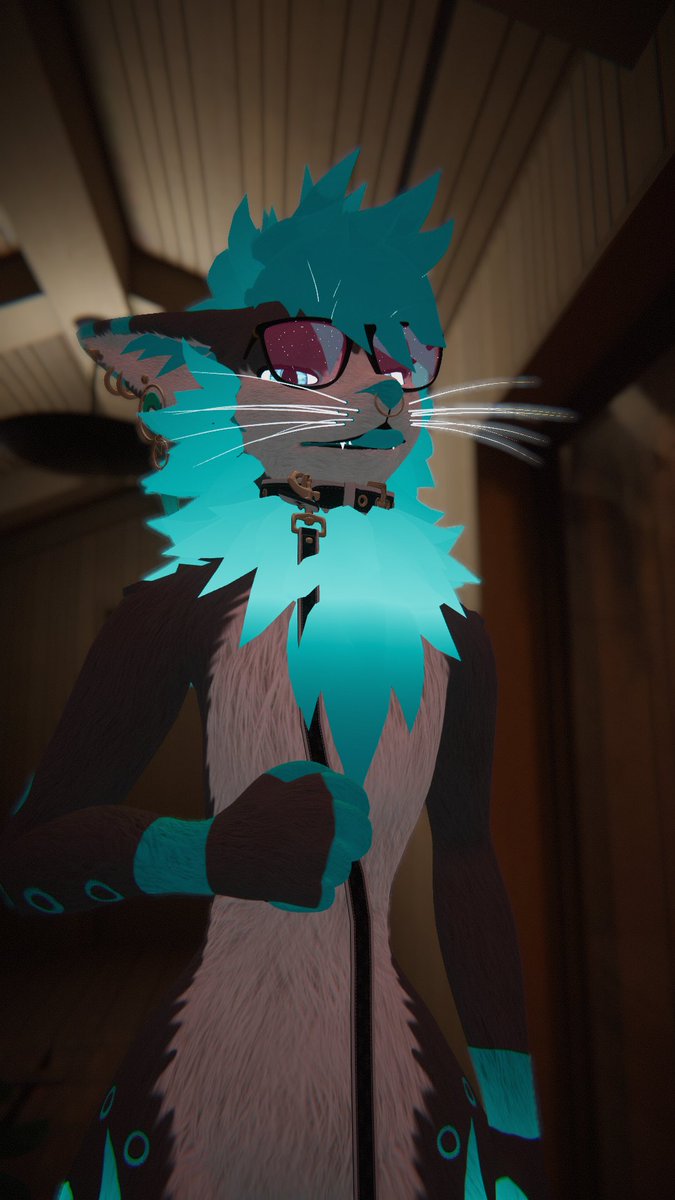 Umbra_thewolf's tweet photo. Awrff!! Time to be trendy! 🥰 https://t.co/8UbBEEePtH