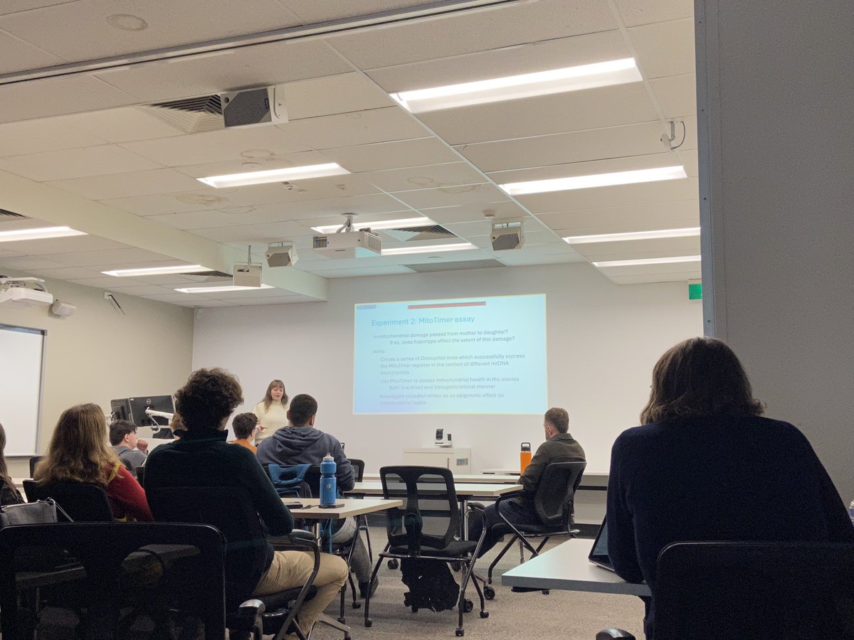 Jade Kannangara (@jade_kannangara) on Twitter photo Very proud of my first honours student, <a href="/astrid_nissila/">Astrid Nissilä-Browne</a> who did an amazing job in presenting her honours work on the effect of mitochondrial haplotype on glioblastoma. So great to see all the results come together, well done Astrid! Very proud of my first honours student, <a href="/astrid_nissila/">Astrid Nissilä-Browne</a> who did an amazing job in presenting her honours work on the effect of mitochondrial haplotype on glioblastoma. So great to see all the results come together, well done Astrid!