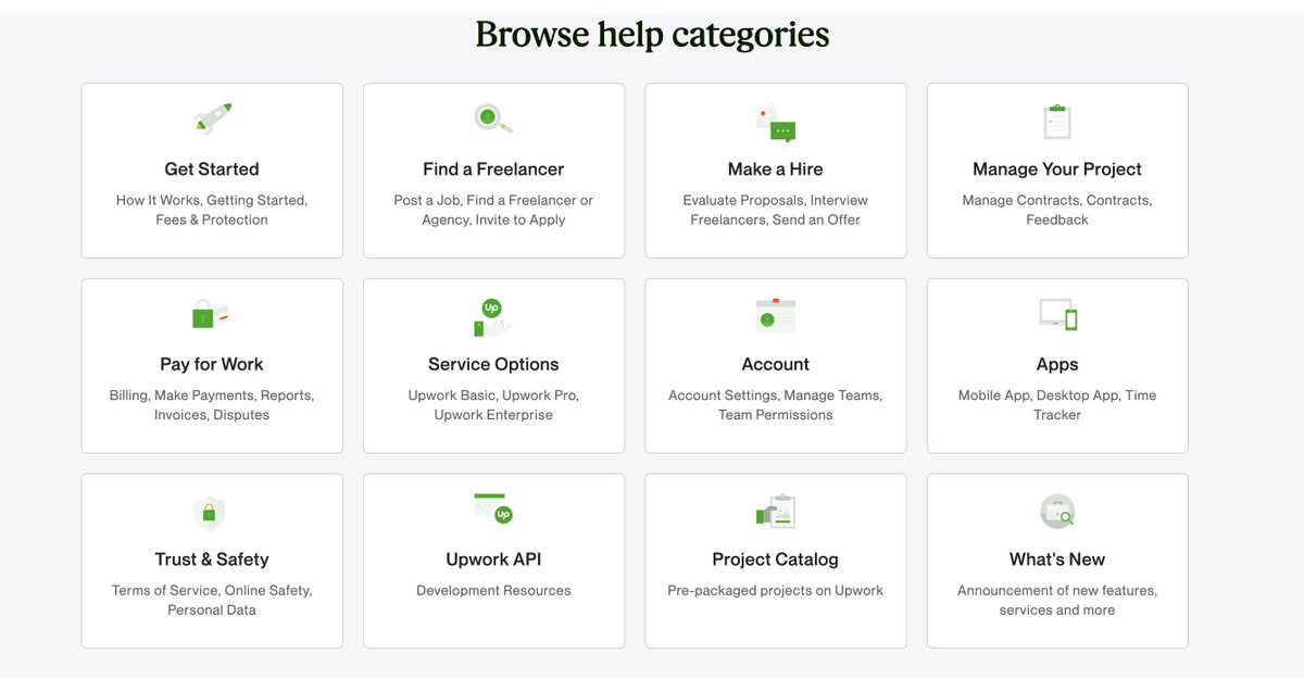 deepfootprints's tweet photo. @Upwork @Upwork - your support section has no method to open a support ticket https://t.co/AWOLemTx67