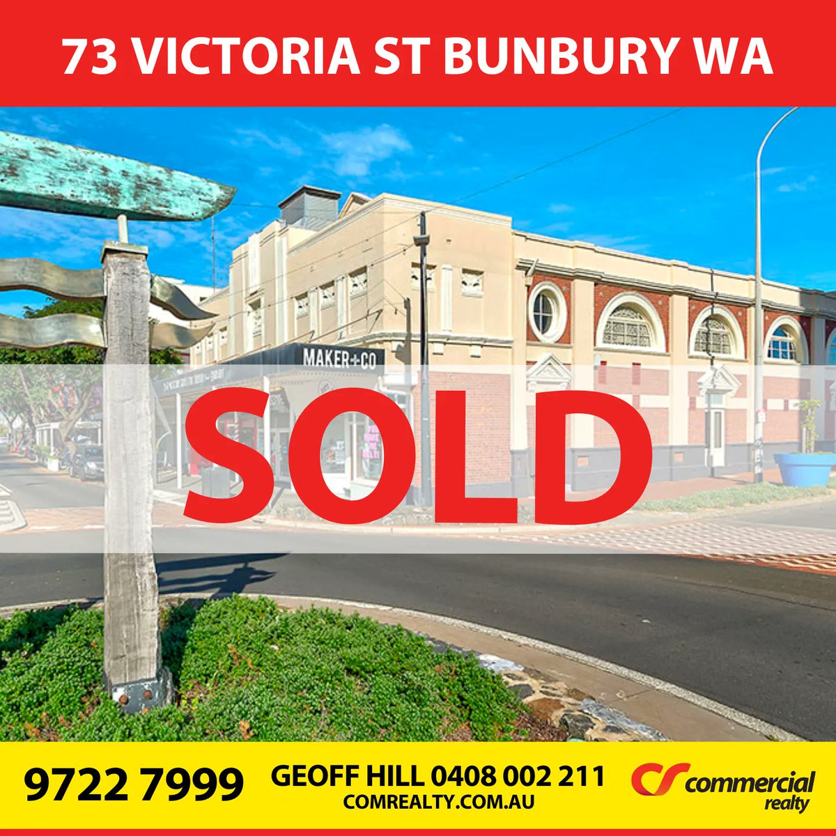 mejenko's tweet photo. Congratulations to both parties on a successful settlement.
Commercial Realty is a specialised commercial real estate agency who manage, sell and lease commercial properties in the South West of Western Australia.  https://t.co/RGpMsfuw5j  #comrealty #commercial #bunbury https://t.co/zYc3FShjJ9