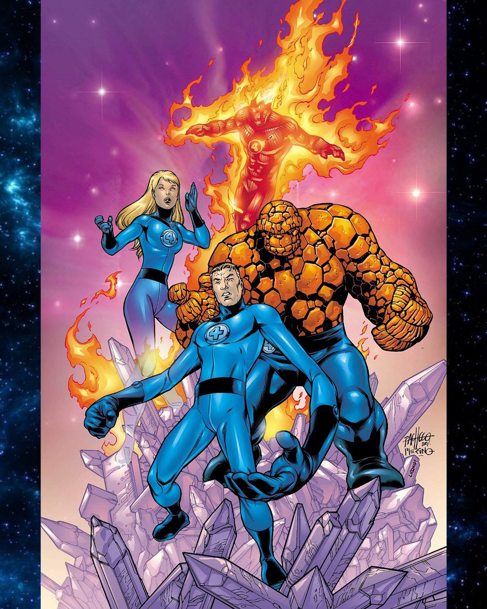 Fantastic Four by Carlos Pacheco, Jesus Merino and Liquid! Graphics.
#thecosmiccomicbookbroadcast #marvelcomics #comicbookbroadcaster #fantasticfour #mrfantastic #invisiblewoman #thething #humantorch #carlospacheco #jesusmerino #liquidgraphics #thankyoucarlospacheco