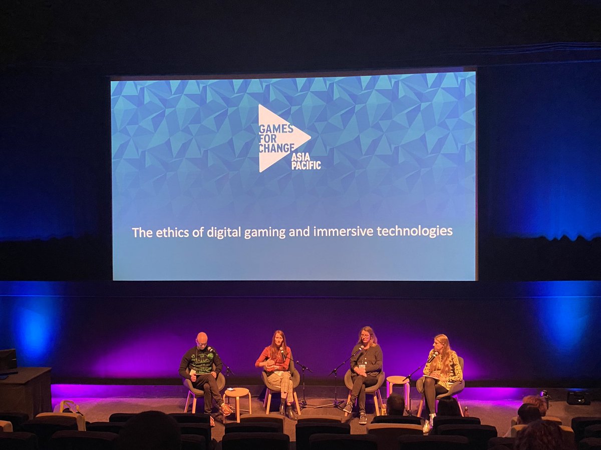 g4capac's tweet image. “Can you create ethical (AI) art using non-ethical technology?” How can we as artists, researchers, and developers proactively go against the grain of biased data? 

Thank you so much for the insightful  #G4CAPAC panel @benloveridge @SolangeGlasser @lucyamsparrow @JaneMavoa ✨🎮