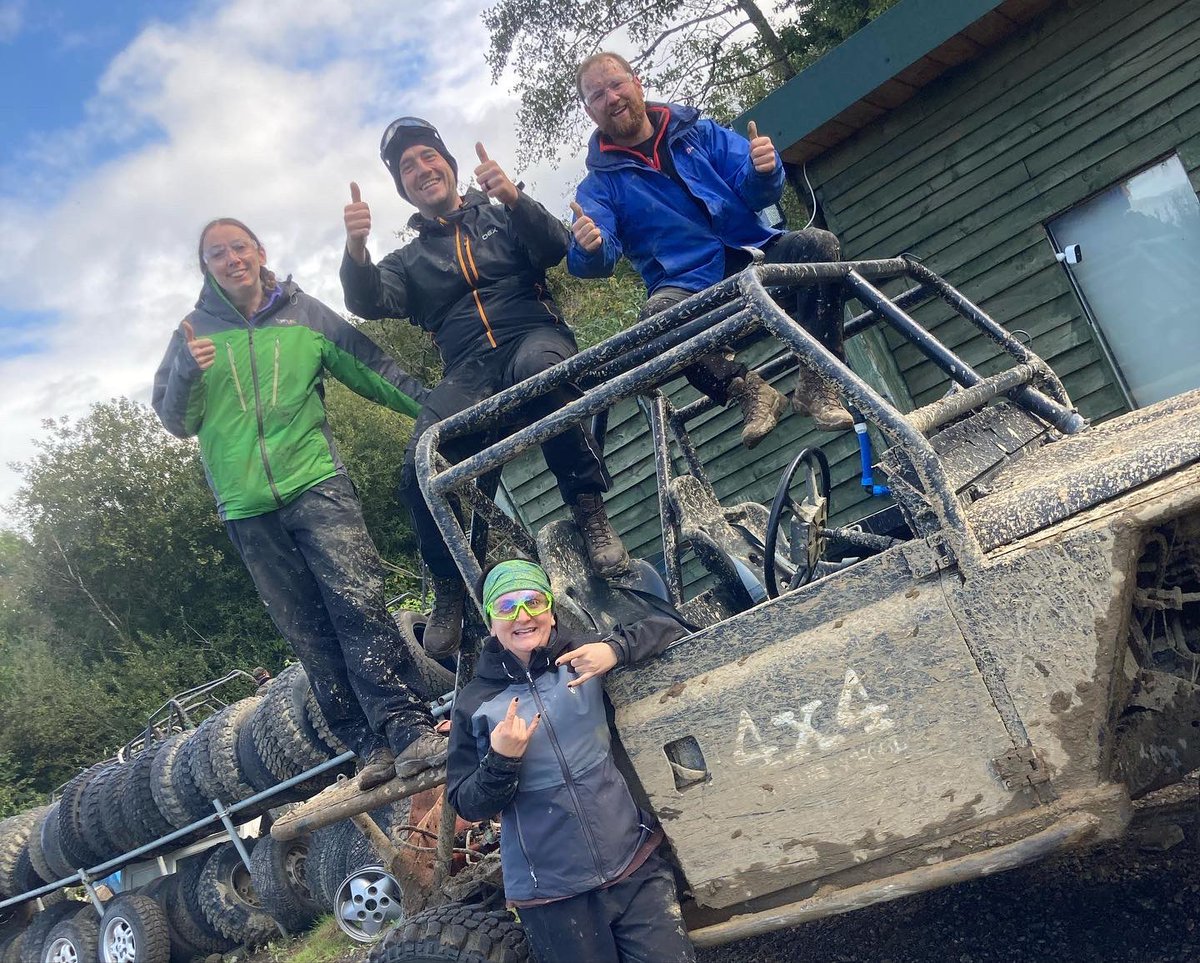 VaughanBudd's tweet photo. What an experience!! Had an absolute blast this morning with the guys and girls 4x4 driving school Cardiff  Our first ever 4x4 day. Would definitely go back and recommend. 

#4x4drivingschool #4x4 #4x4driving #4x4adventure  #4x4offroad #4x4offroading #4x4adventures #offroad4x4 https://t.co/YVFByfYpIn