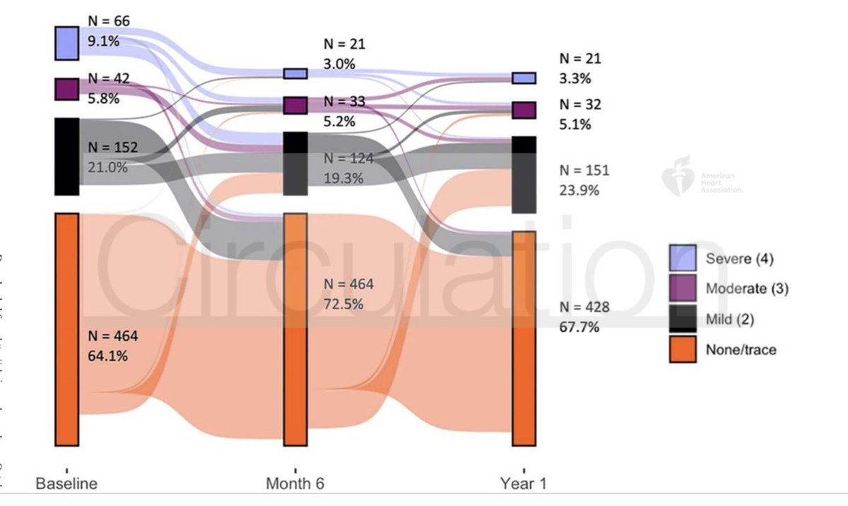 HanCardiomd's tweet photo. Association Between Sac/Val Initiation and #MR Severity in #HFrEF The #PROVE-HF Study
Before #TEER or surgery, patients with #MR should be optimized on #GDMT with Sac/Val for at least 6 months
https://t.co/LD4nk8gwz1 #HeartFailure #VHDs @CircAHA @JJheart_doc @scottdsolomon https://t.co/uJXQWZRg2z