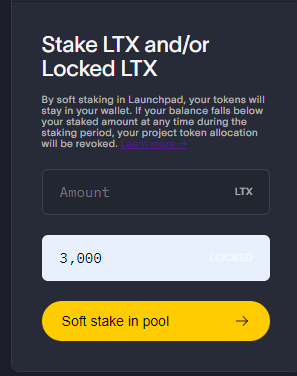 hgtp_ping's tweet photo. just soft stake my $veLTX in $JCO launchpad..
Feeless staking...very cool!
LFG $DAG $JCO $LTX
#HGTP
#MAINNET2 https://t.co/0pFFpyv7Gu