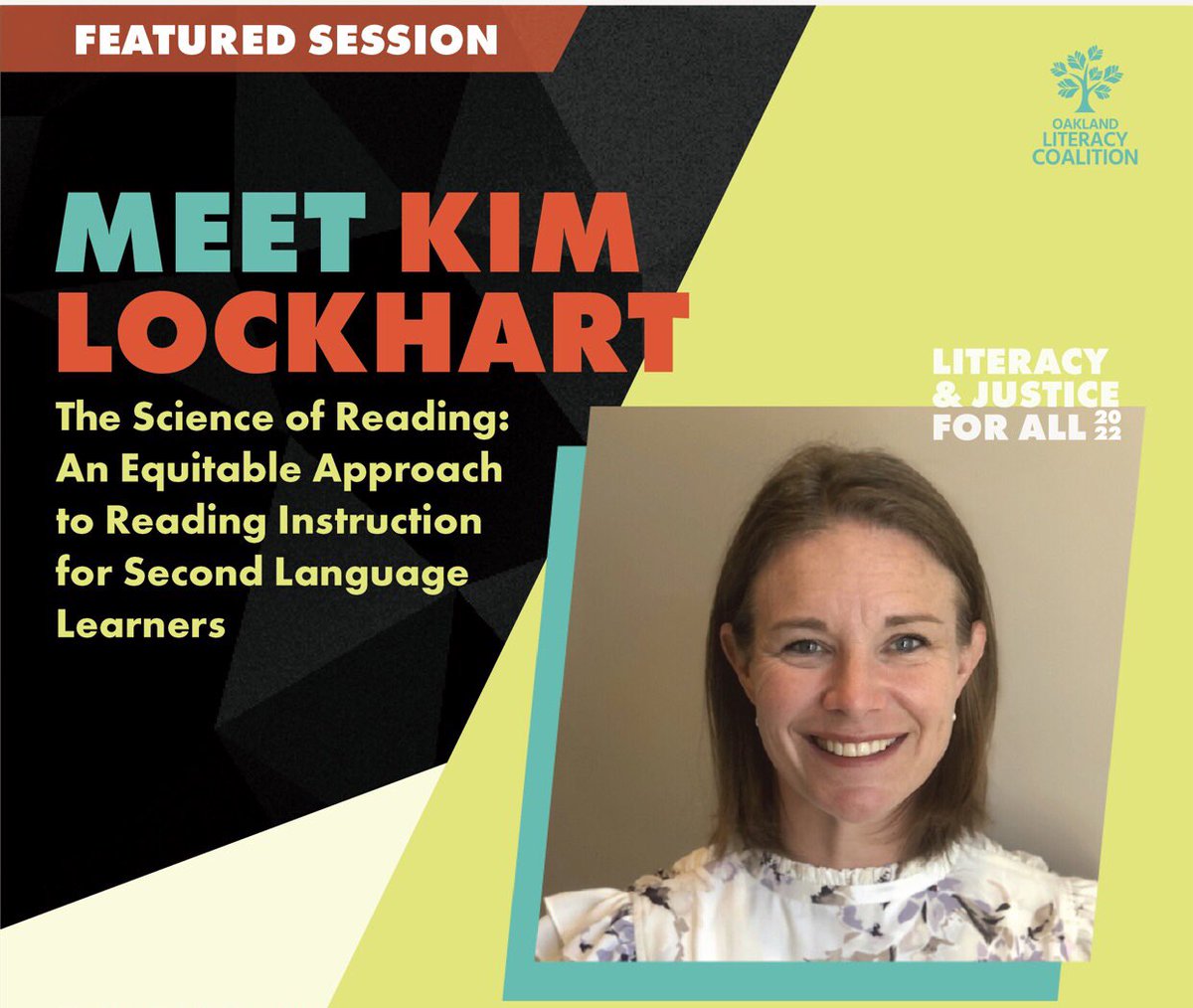 Thank you @OaklandReads for inviting me to do a Virtual workshop at next week’s #LJ4All Symposium!

I will share how #ScienceOfReading has informed my L2 instruction & the practical, research-based strategies I use to ensure more equitable learning outcomes for my L2 Learners.