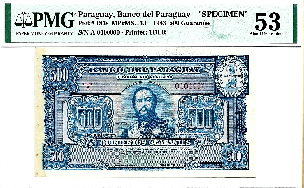 billetesdelpy's tweet photo. El Guaraní cumple 79 años como signo monetario 🇵🇾

Se instauró en el 1943 y se mantiene hasta el día de hoy como la moneda menos depreciada de la Región. 

El nombre fue designado como un homenaje a nuestros ancestros. https://t.co/Bbo7ADQlvs
