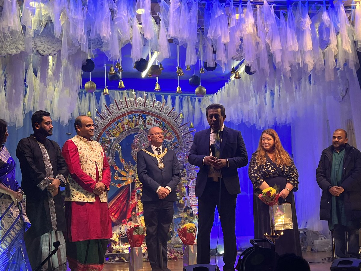 sabashscotland's tweet photo. It was an honour to host @LordProvostEdin @IndiaInScotland @kgl123 @FoysolChoudhury @AMcNeeseMechan at our #Durgapuja2022 celebrations, Thank you for all the support @EDurgotsav @culturescotgov @Edinburgh_CC @HCI_London https://t.co/vVPyr5msYz