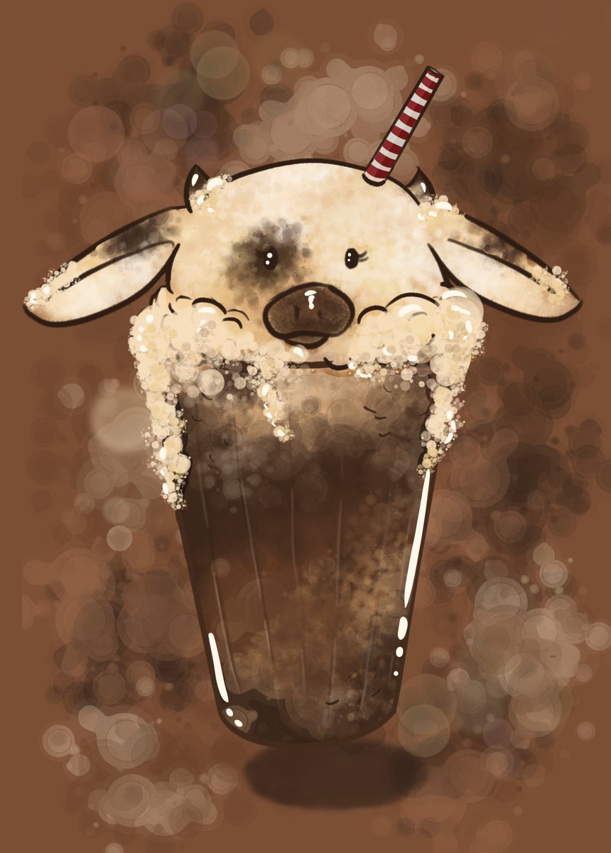 ashmorestudio's tweet photo. Root beer float cow style
#cow #art #food #foodart #drawing #sketch #overwatch2 #kawaii #cowdrawing #procreate #digitalart #animal #smallbusiness #artistsoninstagram #instartist #icecream https://t.co/AviwrVRUwx