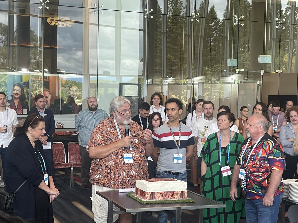 KateSimkovic's tweet image. Cutting of the 25 year celebratory cake at #AIDAConf22 Very emotional speech witnessed by the 330
strong delegates @ACSEP_ @DrMarkFulcher @nathanluies