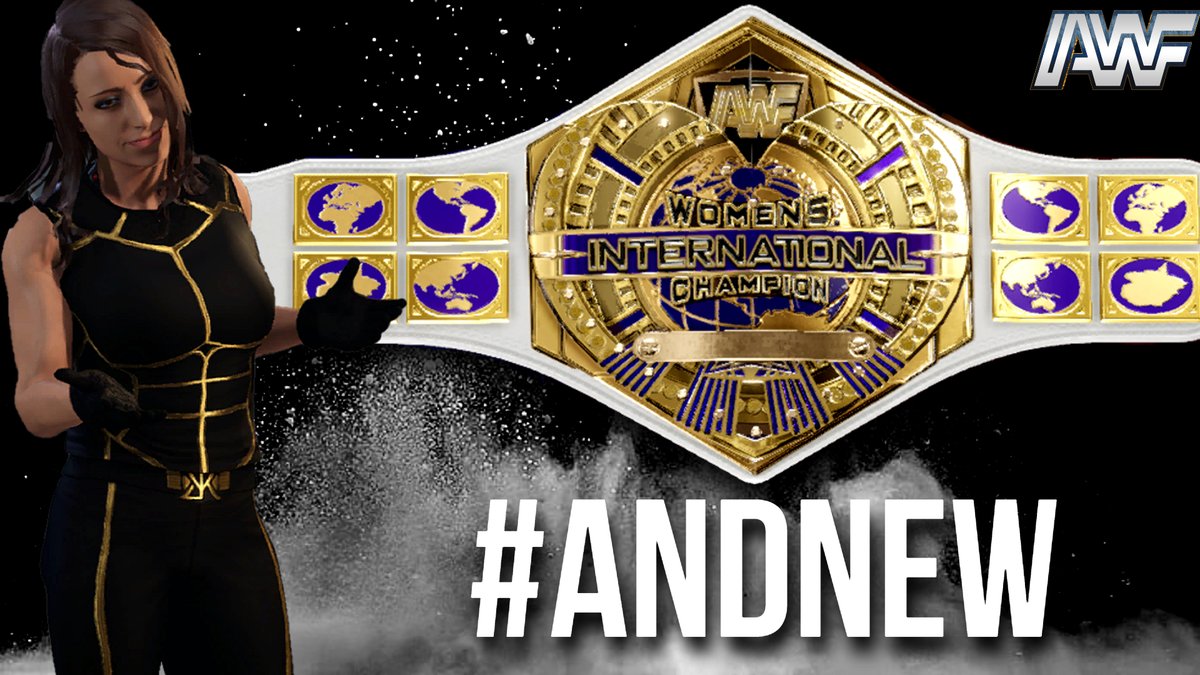AWF_EFed's tweet photo. #ANDNEW 

Kimmy Sage defeated Elizabeth Bacchus on #AWFEvolution to become the unified AWF International Champion! https://t.co/MoLbQM7sEp