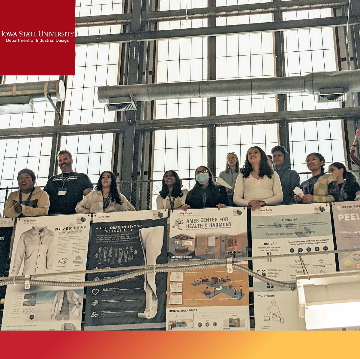 IndD_iowastate's tweet photo. Captured a few moments from our event this past weekend with @isusciencebound 
We had a great time talking and learning about the design process, then putting it into action with a paper plane design/throwing contest! We are so grateful to have been able to host and teach. https://t.co/Jlx5GZX79x