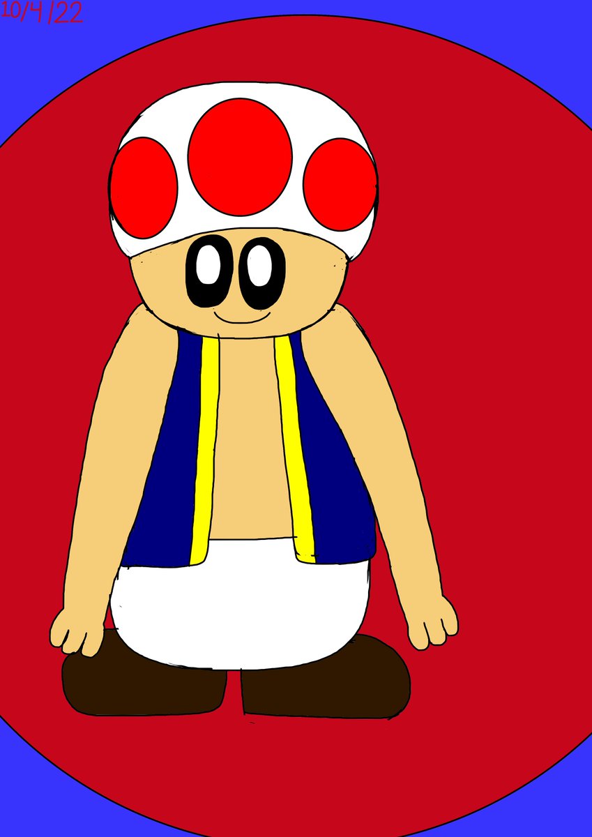 Brittan93006455's tweet photo. #Toad #Mario #SuperMarioBros #MarioFanart #MarioDrawings #VideoGames #Nintendo #NintendoCharacters #Fanart #MyFanart #Drawings #MyDrawings #October #Fall #Autumn #Medibang #MedibangPaint #MedibangPaintPro #MedibangPro #MedibangArt https://t.co/Z01EfcXEYJ