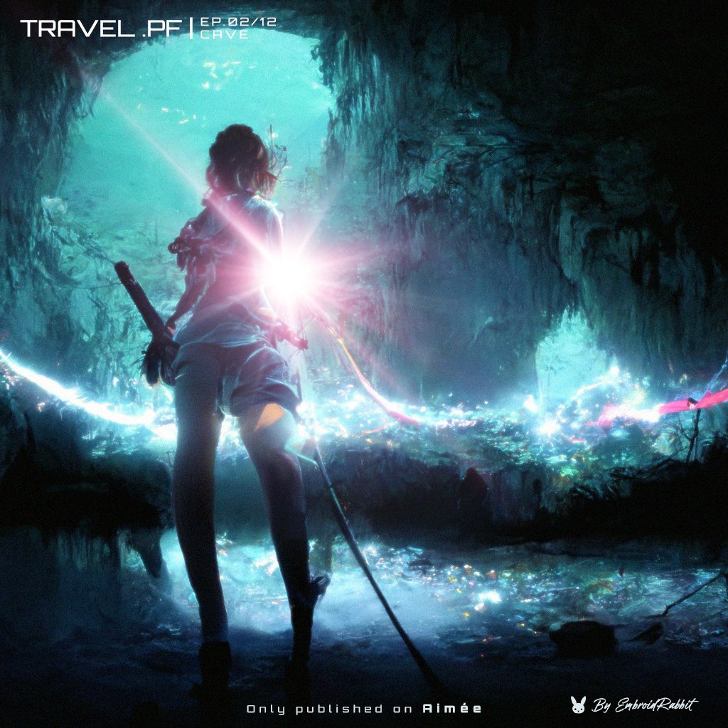 EmbroidRabbit's tweet photo. ▞ TRAVEL.PolkaFantasy ▞
▞ EP - 02/12 . Cave ▞
"The Secret of Shining Future."
2022.10.05
(☉д⊙)
https://t.co/yNzVv38Ik0
#polkafantasy #Aimee #EmbroidRabbit #Travel #aimée https://t.co/wxYjlCyxbT