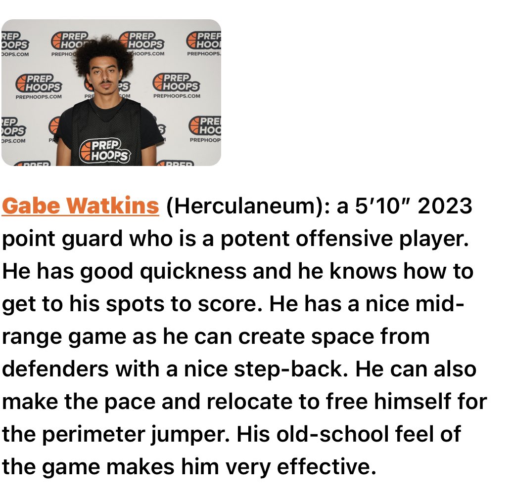 One of the Top guards in the state.