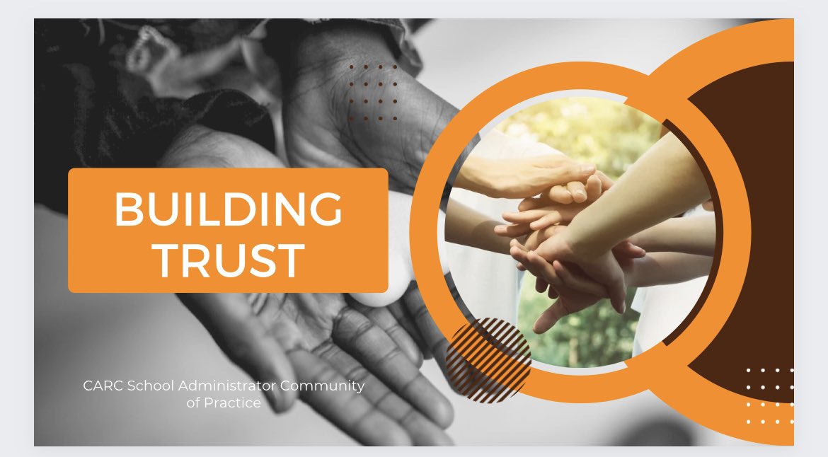 A privilege to co-facilitate the <a href="/carcpd/">Central Alberta Office of The Consortium</a> School Leaders Community of Practice today with <a href="/dmartinmed/">Danica Martin</a>. Our first of eight sessions focussed on <a href="/charlesfeltman/">Mr. Charles Feltman</a> ‘s Four Distinctions of Trust. So much engagement and great discussion!