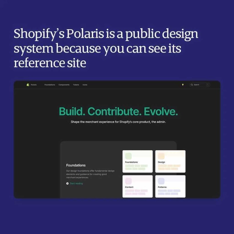 danmall's tweet photo. A public design system is a design system that has a publicly accessible reference website.

#designsystem #designsystems #danmall #danmallteaches #danmalldesignsystems #uidesign #publicdesignsystem #uxprocess #shopifydesign #designleadership
