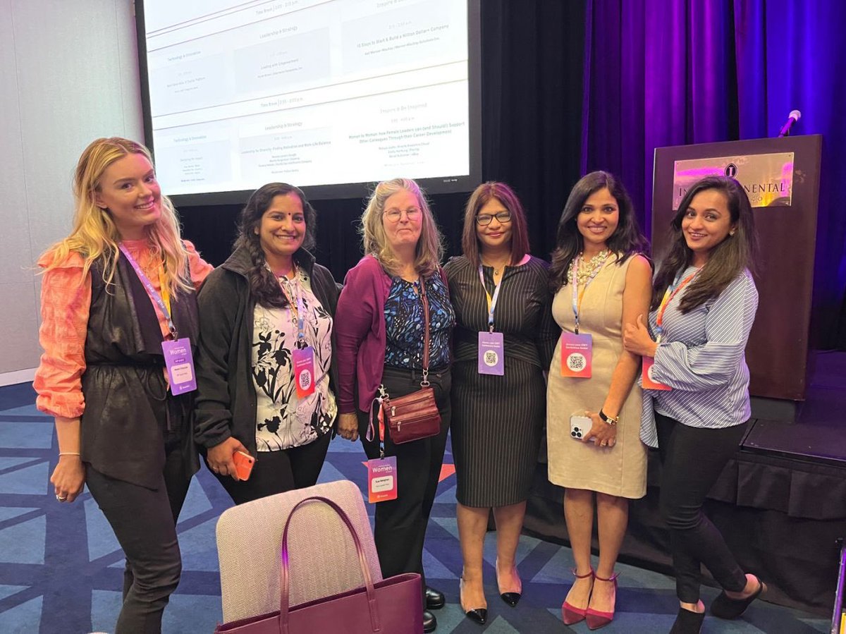 thatniamhod's tweet photo. A fabulous couple of days at the Extraordinary Women in Tech conference made extra special with a keynote from my good friend @AakritiSrikanth- very proud to say the least! 👏 #Ewit #womeninbusiness #womenintech https://t.co/hcFC8LuiGd