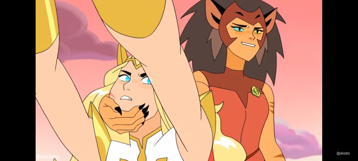 catraazulacass's tweet photo. Adora was always so easy to predict
Catra knows all of Adora's moves by heart, her tactics and motivations
She even knew that Adora would leave someday
The only thing she couldn't ever predict was that Adora would stay for her
That Catra is wanted by Adora as much she wants her https://t.co/e36VVVkonw