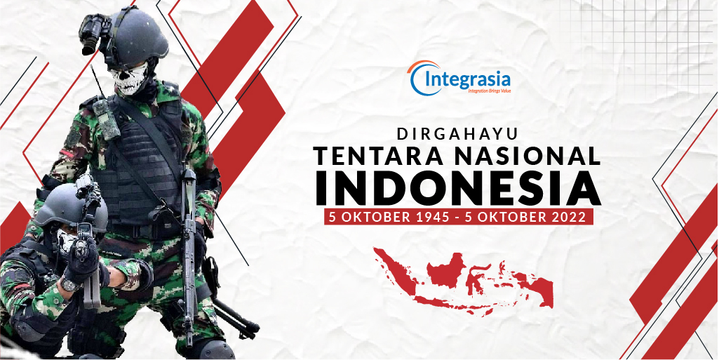 Dirgahayu ke-77 Tentara Nasional Indonesia. Jaya selalu di Darat, Laut  dan Udara.
#huttni #haritni #tni77 #haritninasional #dirgahayutni #integrasiautama #indonesia #produklokal #lokalindonesia
