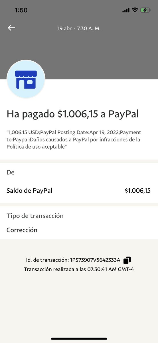 landonbor's tweet photo. @PayPal Stole my money scammers https://t.co/BCvHl12koW