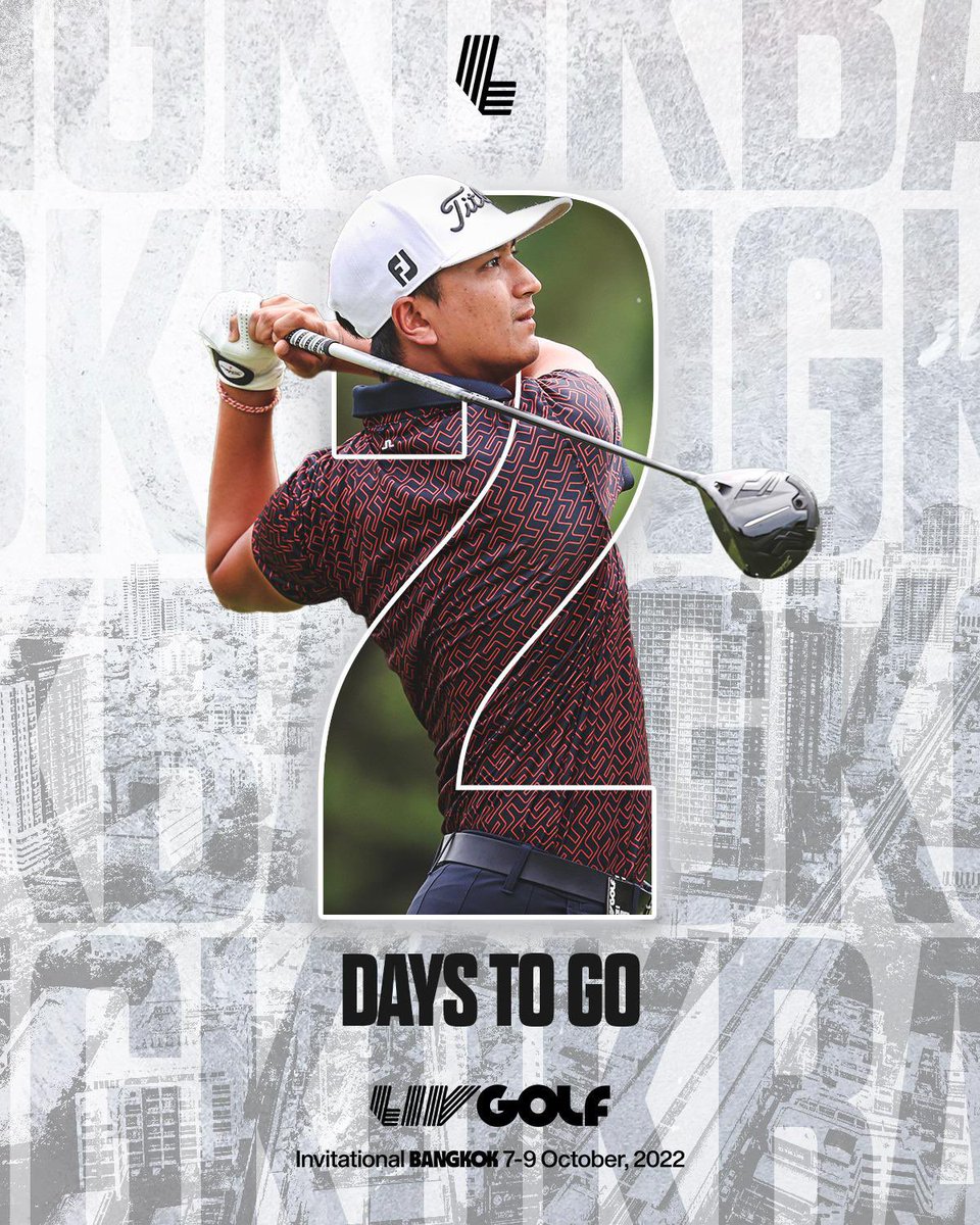 livgolf_league's tweet image. 2️⃣ days to go! 🇹🇭⛳️

#LIVGolf #LIVGolfBangkok