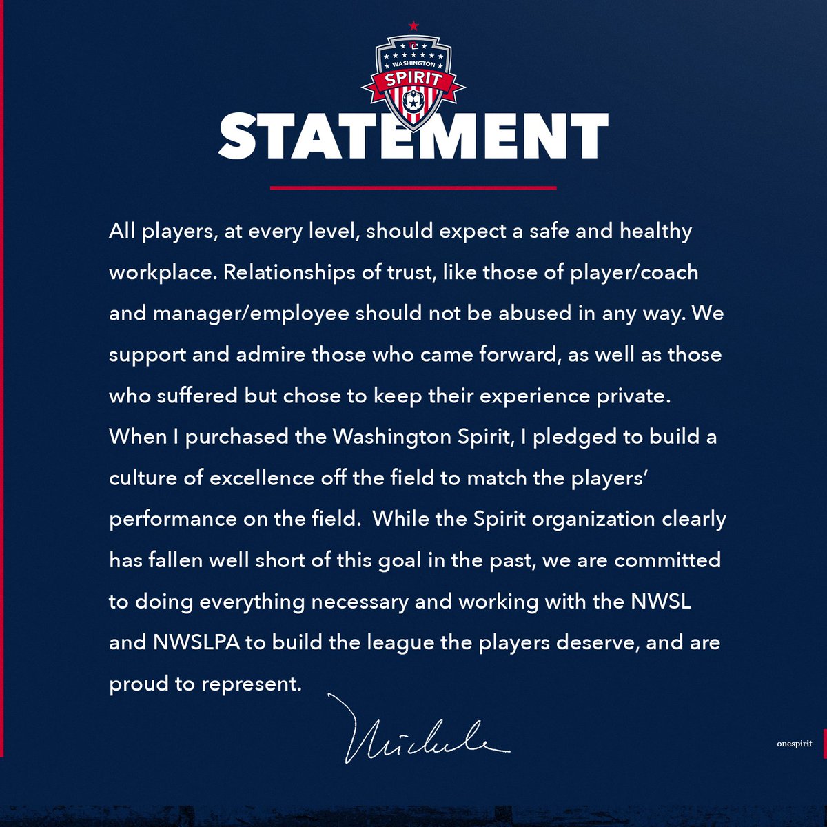 Washington Spirit tweet media