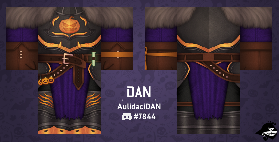AulidaciDAN's tweet photo. My submission for the HiddenDevs Halloween Clothing Event.

👍 and 🔁 are appreciated!

Links:
https://t.co/NBrIB29y7D
https://t.co/7qKjabtGnb

#roblox #robloxclothes #robloxclothing #robloxdev #robloxdesign #RobloxDesigner https://t.co/awkAJYGNYX