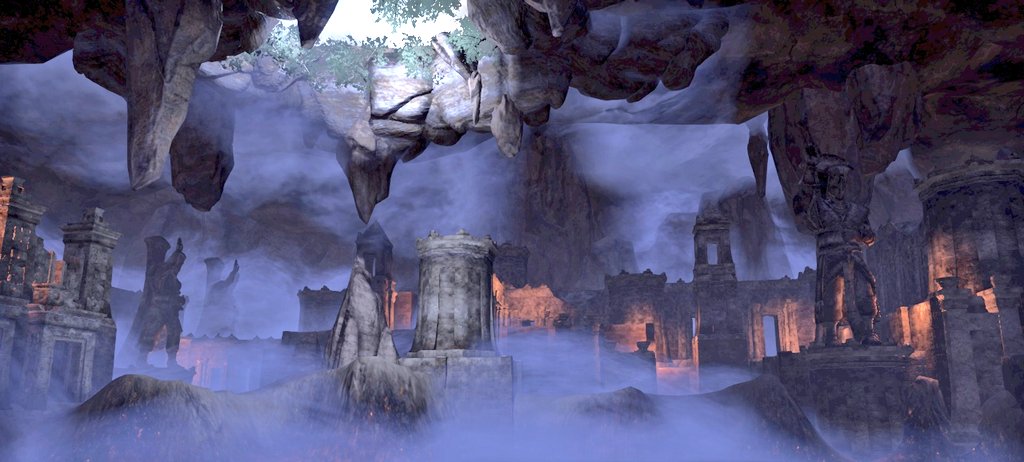 wildbluebeary's tweet photo. Unhallowed Grave dungeon @TESOnline  #ElderScrollsOnline #ESOFam #ESO #screenshot #screenography https://t.co/QGqpqWcpSE
