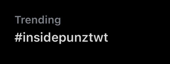 McytTrends's tweet photo. #insidepunztwt is trending !

Fans of Punz reminiscent their favorite moments from being in Punztwt ! https://t.co/Zb1CThMLaU