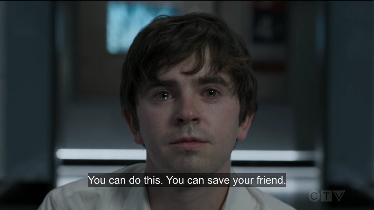 heronstairshaw's tweet photo. THIS SCENE BREAKS MY HEART AND MEND IT AT THE SAME TIME! GIVE FREDDIE HIGHMORE AN AWARD FOR THIS PERFORMANCE! ๐ฅน #TheGoodDoctor #GoodDoctor @GoodDoctorABC #GoodDoctorABC https://t.co/zNtm3etOVX