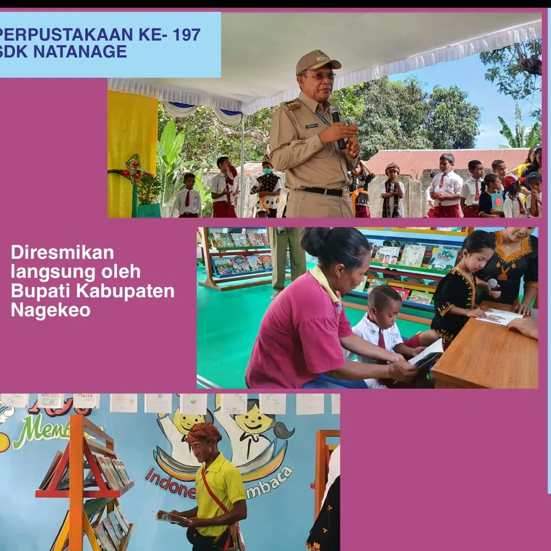 Taman Bacaan Pelangi tweet media