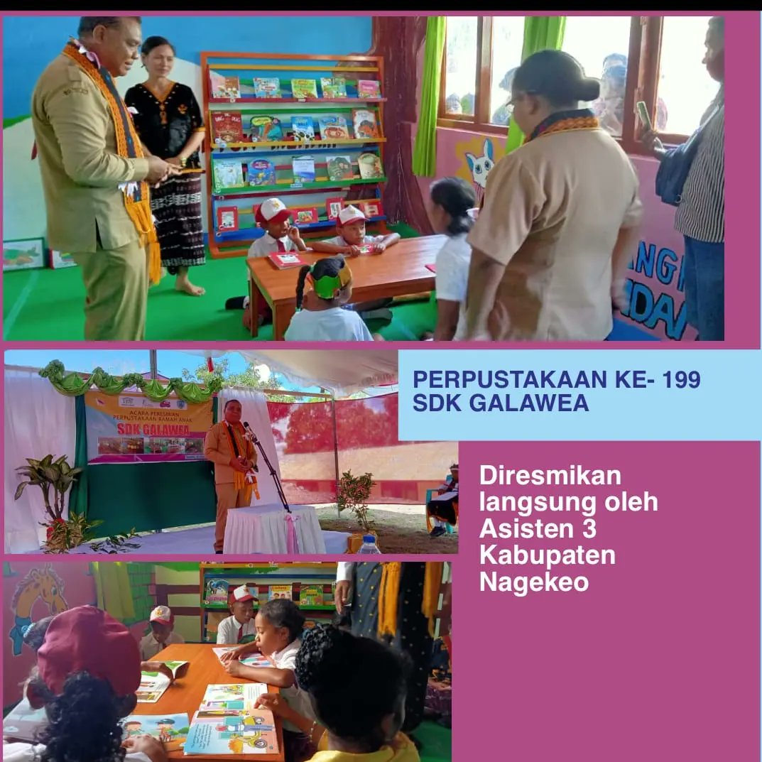 Taman Bacaan Pelangi tweet media