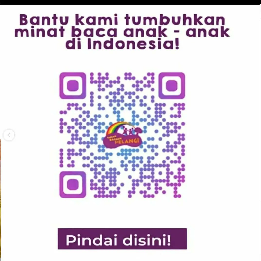 Taman Bacaan Pelangi tweet media