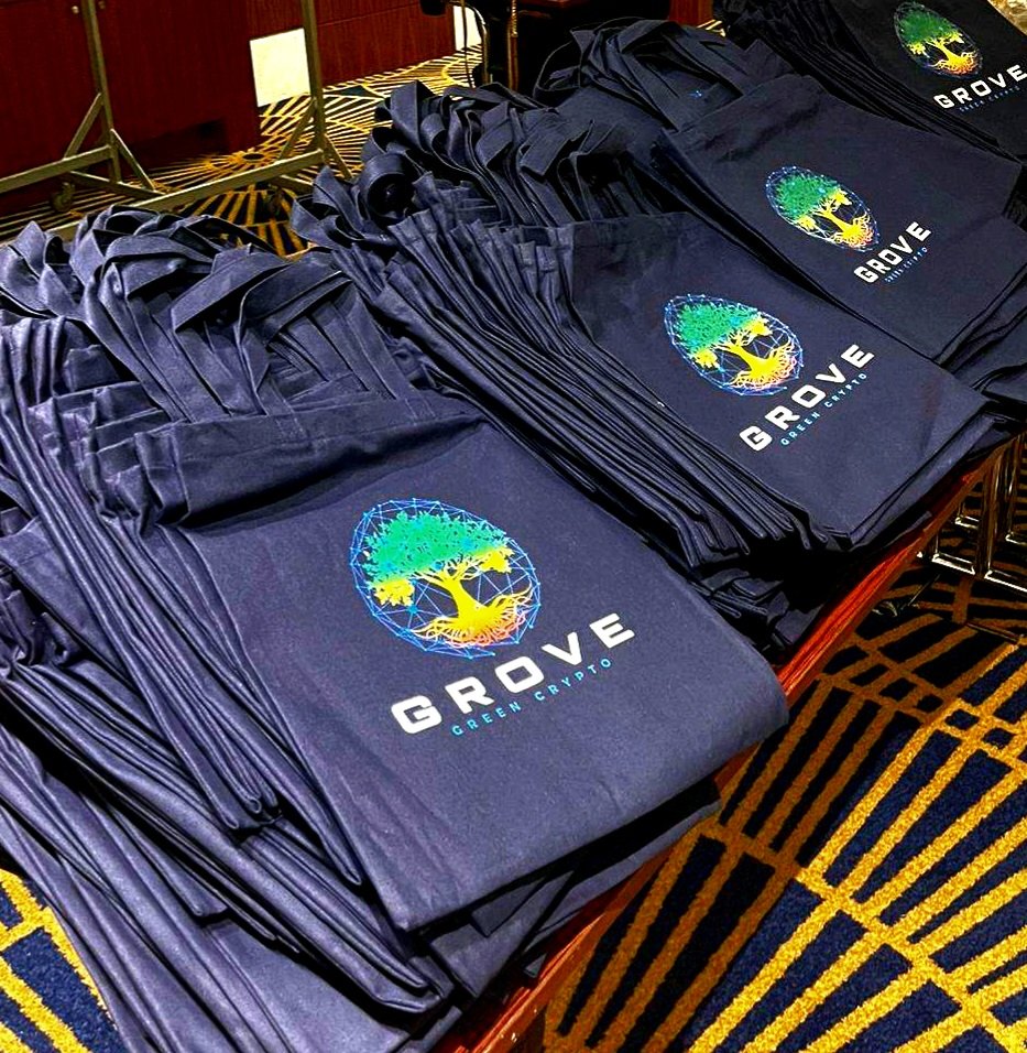 MACGROUP8's tweet photo. #GroveMerch
π³ππ§©β»οΈ
Make sure to stop by our Booth #86 to meet the #GroveTeam and pick up your goodies
#DubaiCryptoExpo
#GreenCrypto #Bullish #CryptoNews #GroveBusiness #Sustainability #GrovePay #GroveToken #GroveGreenArmy #GroveCoin #GroveMoney #P2E
#GroveToTop50 https://t.co/GgGJIi80ip
