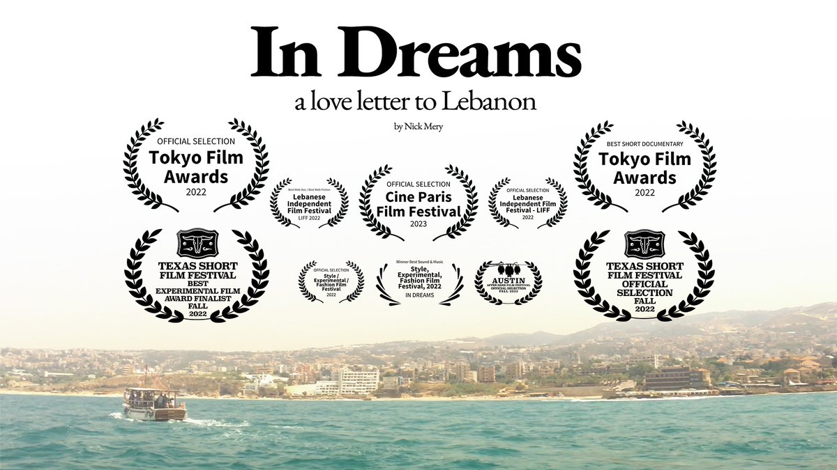 In Dreams (my documentary) won Best Short Documentary at the Tokyo Film Awards and will now be representing San Antonio at the Texas Short Film Festival 🙌
