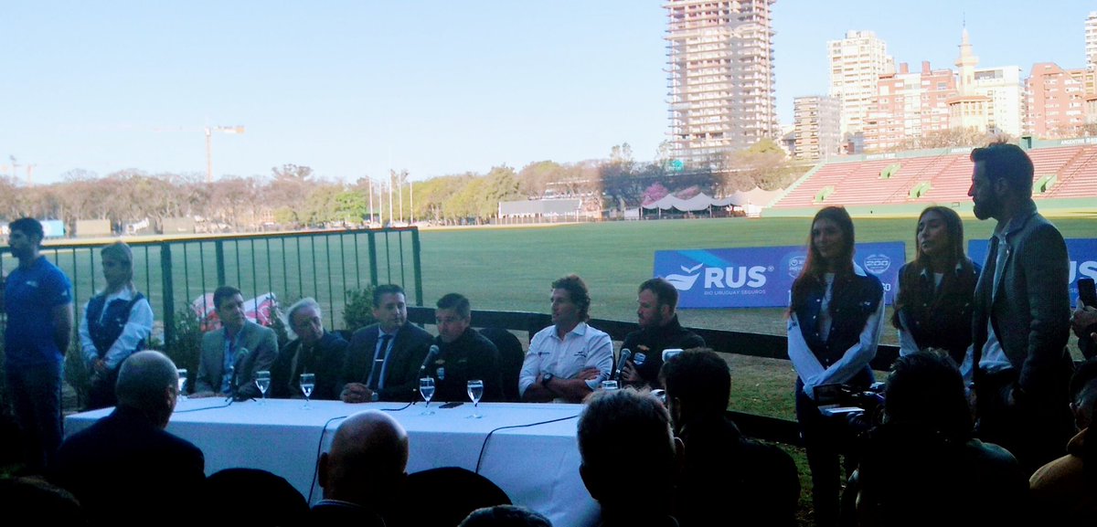 MaximoCruce's tweet photo. En Campo Argentino de Polo en horas de la tarde se realizó la conferencia de prensa en la cual Agustín Canapino y Ricardo Juncos dieron detalles de la prueba que realizará el piloto argentino al comando de un Indy Car en el Finde semana de Buenos Aires con el TN https://t.co/ZlSKqjgoKC