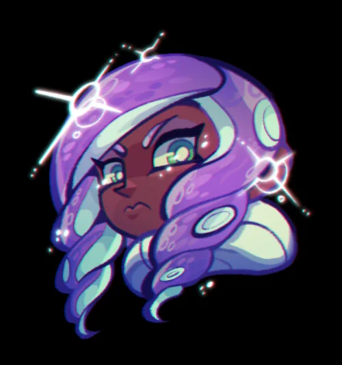 Just a simple headshot of my octoling agent from few days ago 