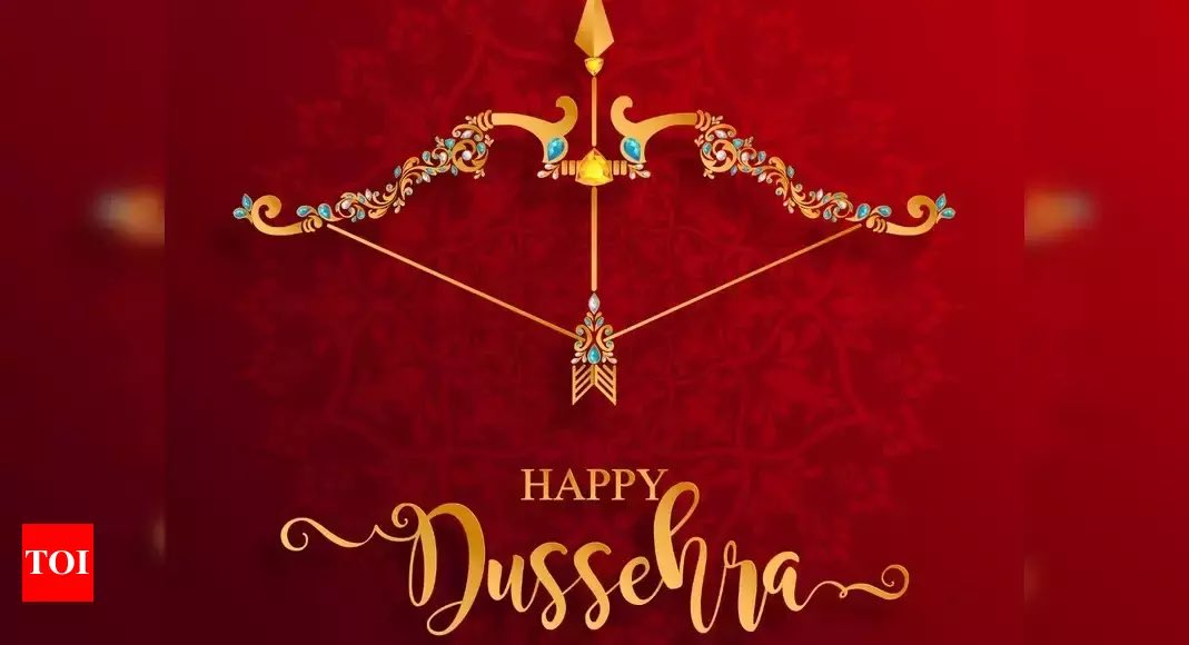 Dussehra today celebrates the final vanquishing of evil in the person of Ravan by Shri Ram, the divine avatar of Lord Vishnu. An event celebrated with joy and pomp all over the country🙏 Wish you all a very Happy Dussehra. Jai Shri Ram🙏